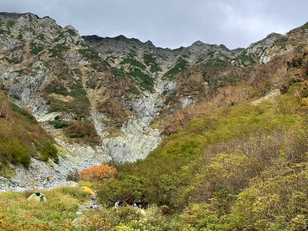 岳沢より奥穂高岳南稜