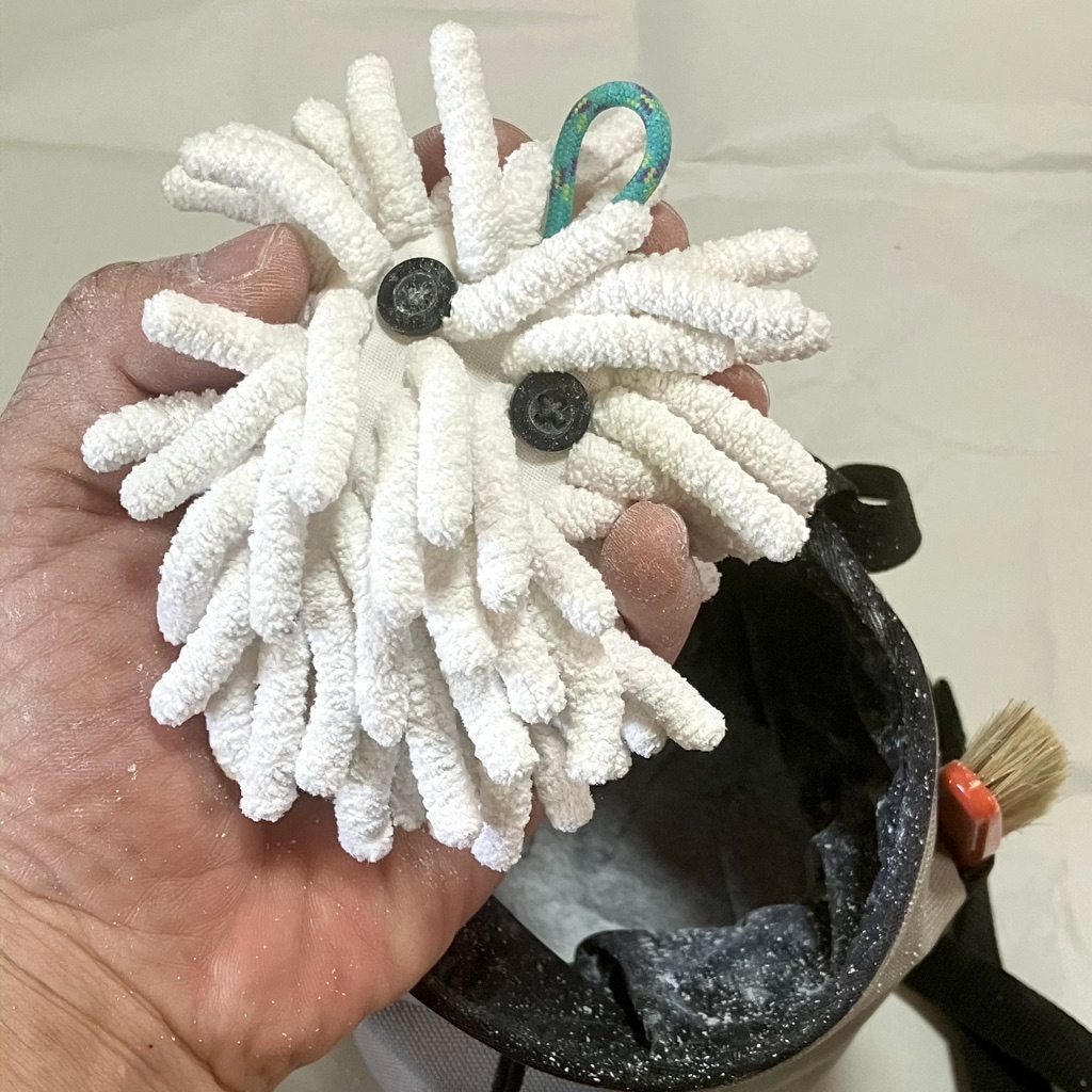 チョークボール チョクトパス Chalktopus を手に持ってみる