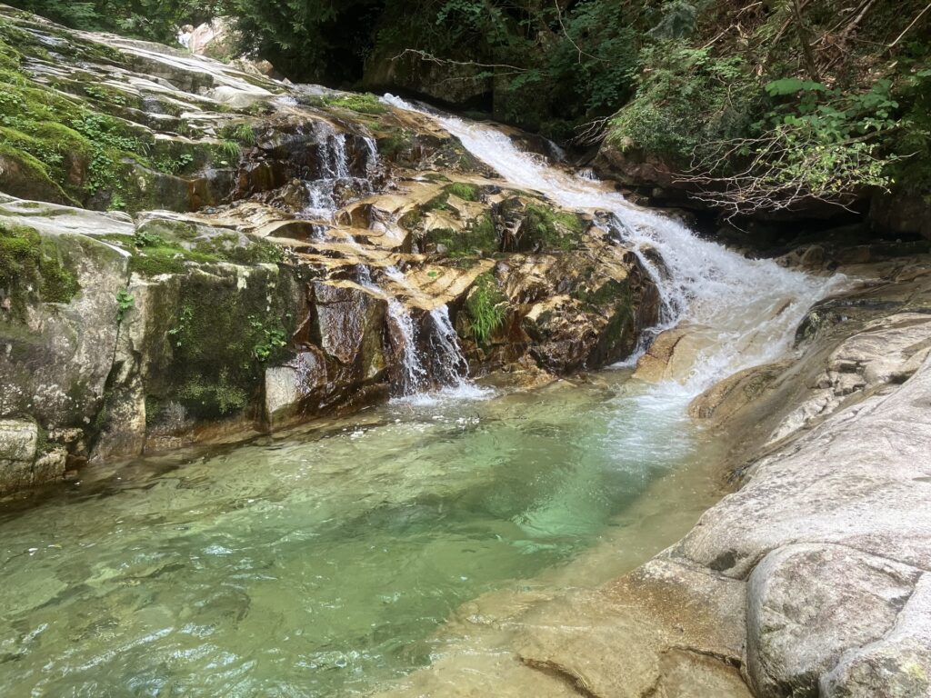 岩倉川樽ヶ沢 ナメ