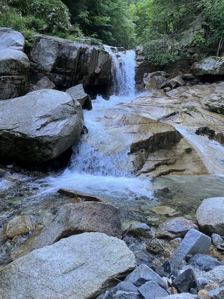 福栃沢 ナメと小滝