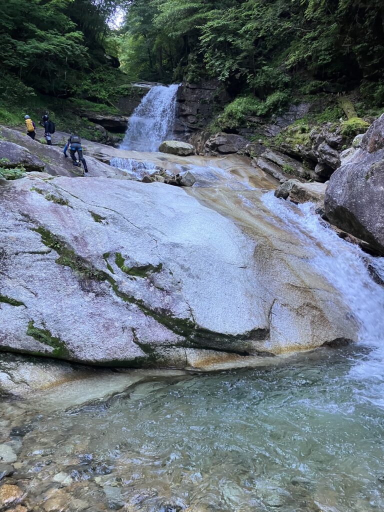 福栃沢 ナメ滝