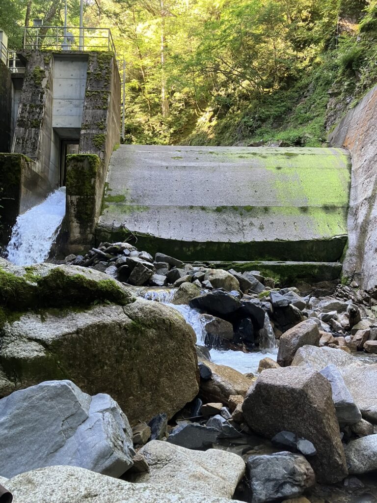 福栃沢 堰堤
