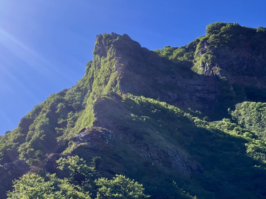 阿弥陀岳北西稜