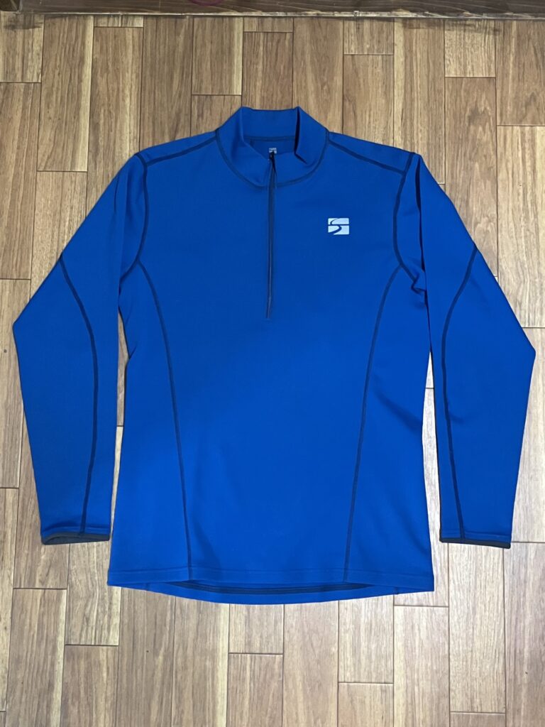 沢用Tシャツ ファイントラック フラッドラッシュ ジップネック