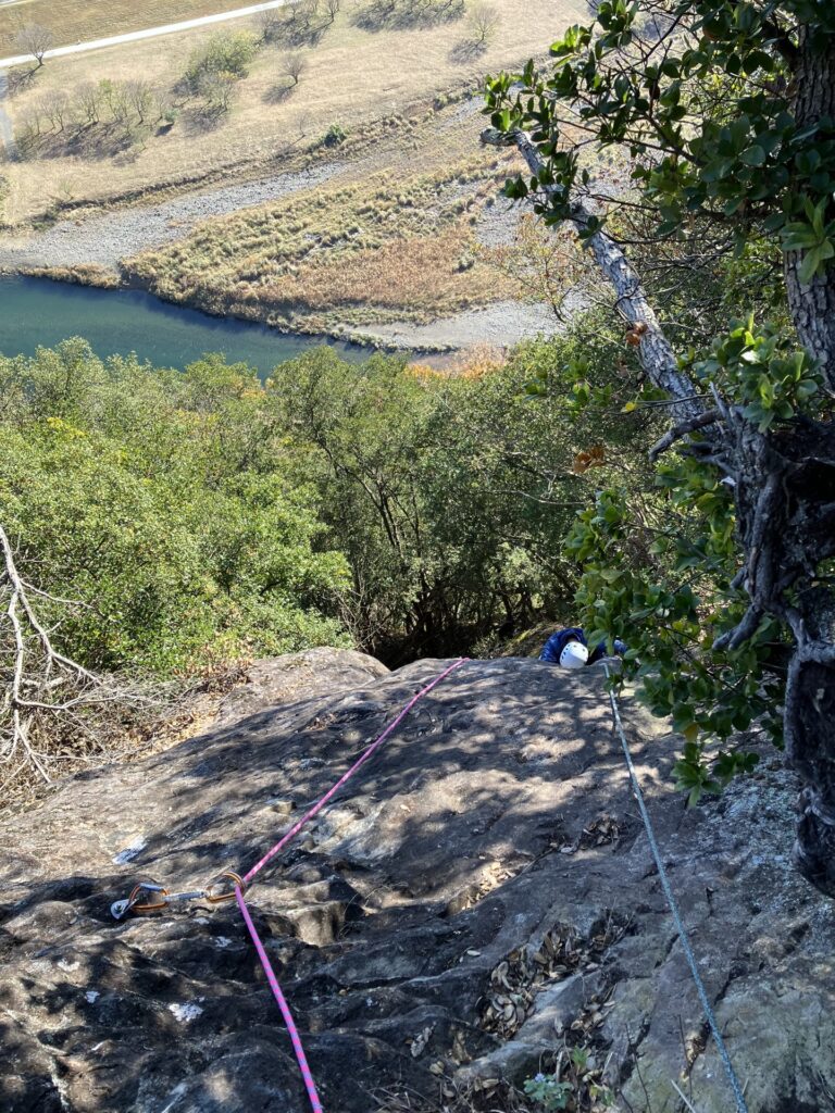 城山 スタートレック 1ピッチ目 上から