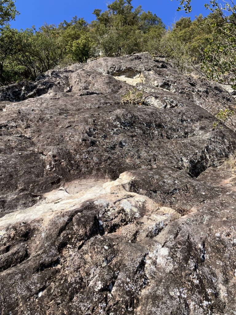 城山 スタートレック 3ピッチ目20m 5.6 スラブ